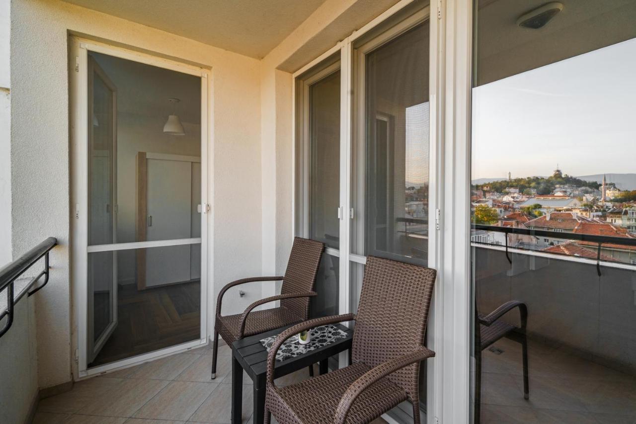 South Panoramic Apartment In The Art District Of Kapana Plowdiw Exterior foto